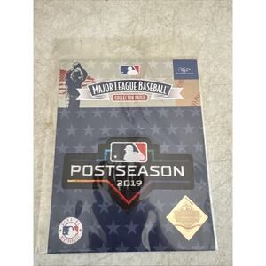 2019 MLB Postseason Jersey Patch Nationals Astros Yankees 4" x 3 3/4” - New